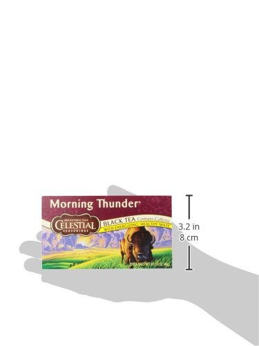 Celestial Seasonings Morning Thunder Tea, 20 Count (Pack of 6)