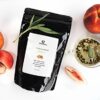 Sweet & Healthy, Loose Leaf China Gunpowder Green Tea, Peach & Apricot Flavors, 4 Ounces or 60 Cups