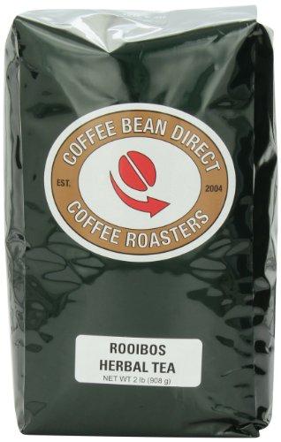 Coffee Bean Direct Rooibos Loose Leaf Tea, 2 Pound Bags (Pack of 2)