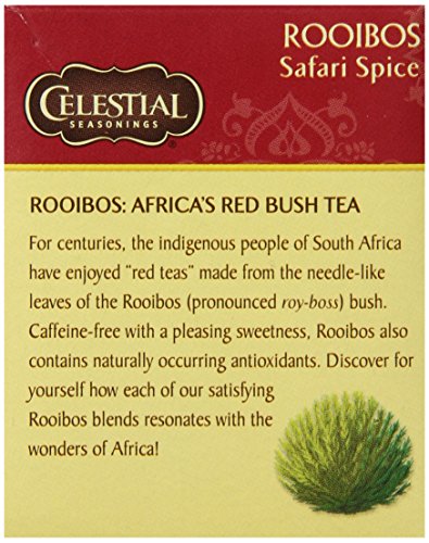 Celestial Seasonings Safari Spice Red Tea, 20 Count (Pack of 6)