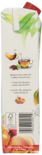 Favorit Iced Tea, Peach, 33.8-Ounce (Pack of 6)