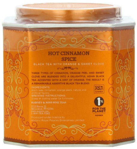 Harney & Sons Hot Cinnamon Spice 30ct 2.67 oz