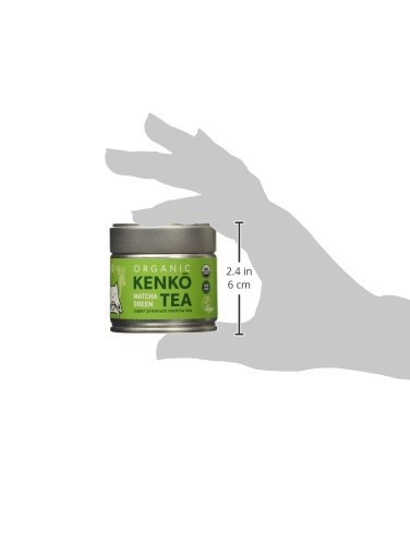 KENKO Matcha Green Tea Powder [USDA Organic] Premium Ceremonial Grade – Japanese Matcha Tea Powder 30g [1oz]