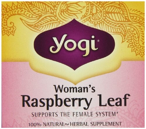 Yogi Woman’s Raspberry Leaf Tea, 16 Tea Bags (Pack of 6)