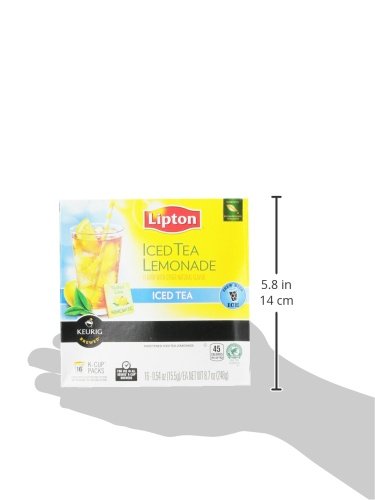 Lipton ICED TEA LEMONADE k-cup 16 cts (Pack of 2)