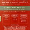 Two Leaves Tea Company Organic African Sunset Red Tea, 15-Count Boxes (Pack of 6)