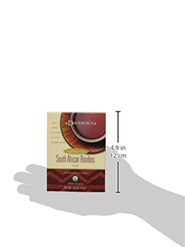 Davidson’s Tea South African Rooibos, 8-Count Tea Bags (Pack of 12)