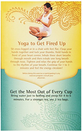 Yogi Refreshing Mint Vital Energy Tea, 16 Tea Bags (Pack of 6)