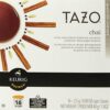 Starbucks Tazo Chai Black Tea Keurig Brewed 16 K-cup