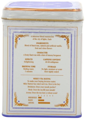 Harney & Sons Classic Paris Tea 1.4 oz, 40gm (20 Tea Sachets)