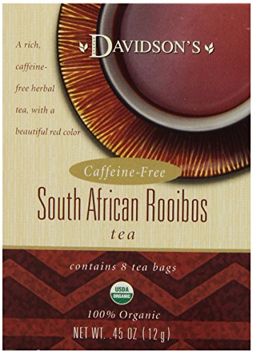 Davidson’s Tea South African Rooibos, 8-Count Tea Bags (Pack of 12)