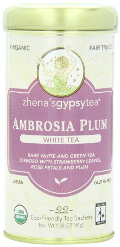 Zhena’s Gypsy Tea, Ambrosia Plum, 22 Count Tea Sachet