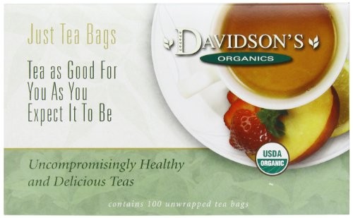 Davidson’s Tea White Peach, 100-Count Tea Bags