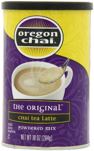 Oregon Chai Original Chai Tea Latte Powdered Mix, 10-Ounce Containers (Pack of 6)