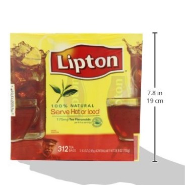 Lipton Black Tea, 312 ct