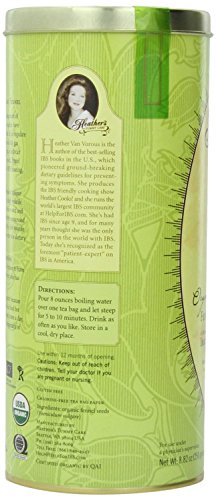 Heather’s Tummy Teas Organic Fennel Tea Bags (45 Jumbo Teabags) for IBS, 8.82 Ounce