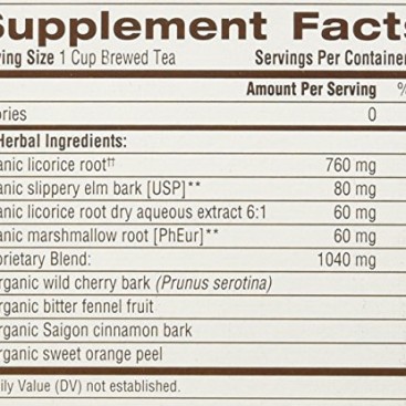 Traditional Medicinals Organic Throat Coat- Caffeine Free- 2 Pack (Total of 32 Tea Bags)