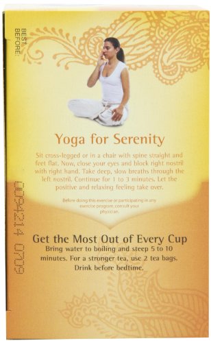 Yogi Soothing Caramel Bedtime Tea, 16 Tea Bags (Pack of 6)