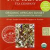 Two Leaves Tea Company Organic African Sunset Red Tea, 15-Count Boxes (Pack of 6)