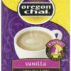 Oregon Chai Vanilla Chai Tea Latte Powdered Mix, 8-Count Envelopes (Pack of 6)