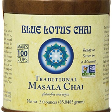 Blue Lotus Traditional Masala Chai – Makes 100 Cups! (3oz)