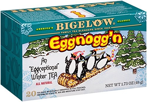 Bigelow Eggnogg’n Tea, 1.73-Ounce Boxes (Pack of 6)