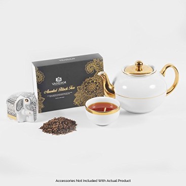 Assorted Black Teas – Loose Leaf Tea Samplers –   5 TEAS – Exclusive Tea Gifts Set   – 25 Servings – Perfect Holiday Christmas Gift Box