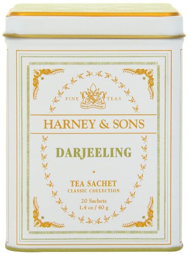Harney & Sons Classic Darjeeling Tea, 20 Tea Sachets, 1.4oz