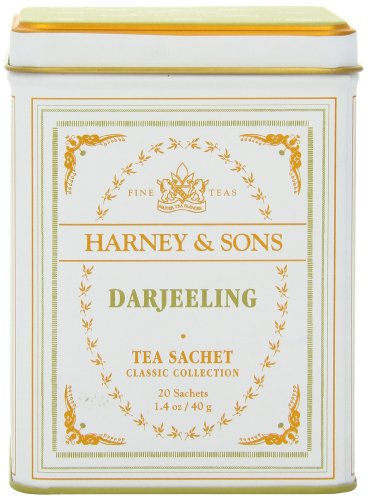 Harney & Sons Classic Darjeeling Tea, 20 Tea Sachets, 1.4oz