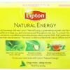 Lipton Natural Energy Premium  Black Tea, 40 Count