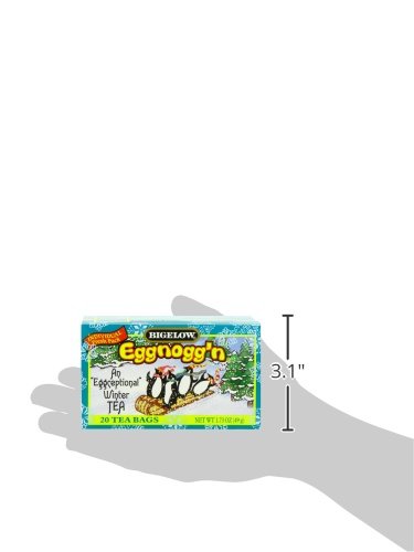 Bigelow Eggnogg’n Tea, 1.73-Ounce Boxes (Pack of 6)