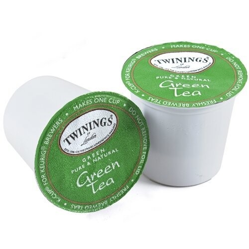 Twinings Green Tea, K-Cup for Keurig Brewers, 24-Count (Pack of 2)