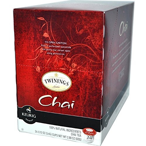 Twinings Chai Tea Keurig K-Cups, 24 Count