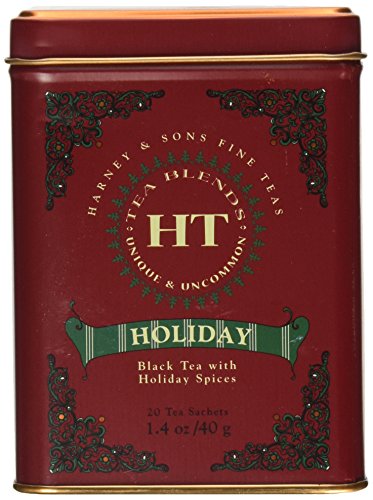 Holiday Tea Blend, 20 Sachets in a tin by Harney & Sons