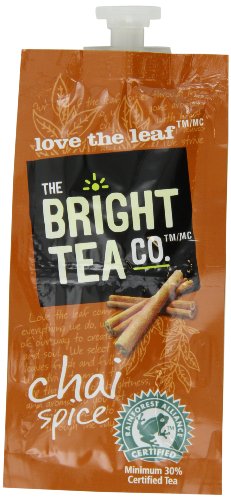 FLAVIA Tea, Chai Spice, 20-Count Fresh Packs (Pack of 5)