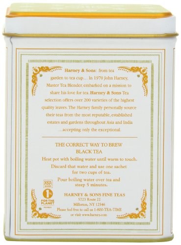 Harney & Sons Classic Darjeeling Tea, 20 Tea Sachets, 1.4oz