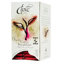 Choice Organic Celtic Breakfast Tea, 20 Count Box
