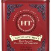 Harney and Sons Chocolate Mint, Flavored Black Tea – 20 Sachets per Tin