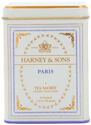 Harney and Sons Classic Paris Tea 1.4 oz 40gm (20 Tea Sachets) New