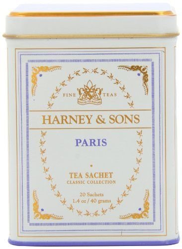 Harney and Sons Classic Paris Tea 1.4 oz 40gm (20 Tea Sachets) New