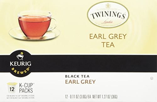 Twinings Earl Grey Tea Keurig K-Cups, 48 Count