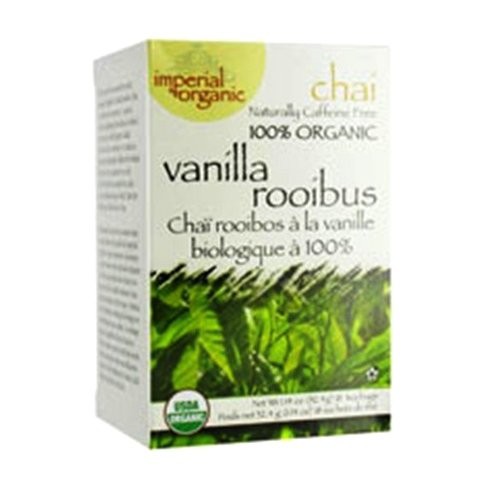 Uncle Lee’s Imperial Organic Tea – Chai With Vanilla Rooibos, 18-Count (Pack of 4)