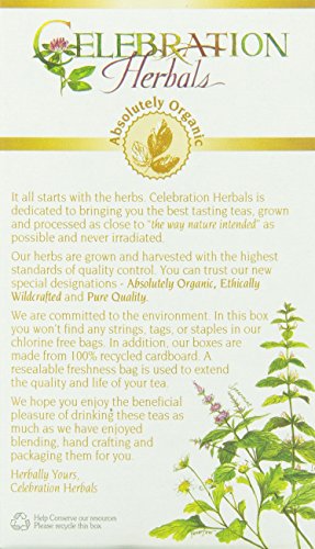 Celebration Herbals Organic Anise Seed Tea Caffeine Free, 24 Herbal Bags