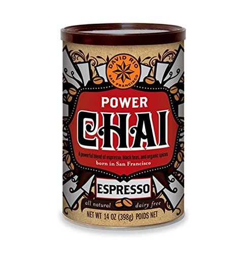 David Rio Power Chai with Espresso, 14 Ounce