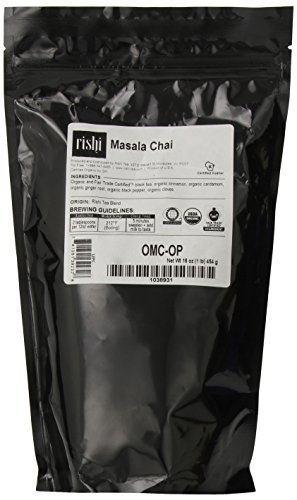 Rishi Tea Organic Masala Chai Loose Leaf Tea, 1 Pound Bag