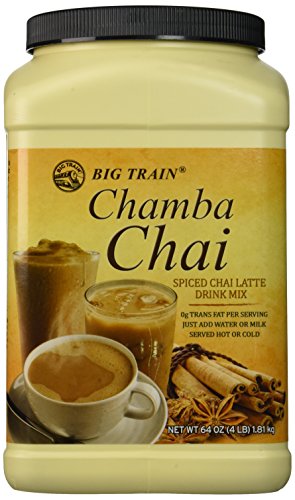 Big Train Chamba Chai Spiced Chai Lattei, Two  4lb. Jugs