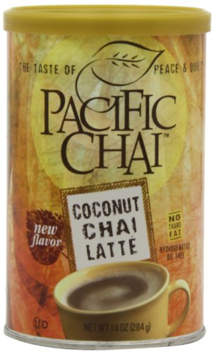 Pacific Chai Tea, Coconut Chai Latte, 10-Ounce Cans (Pack of 6)