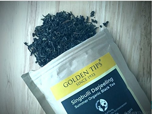 Darjeeling Loose Leaf Black Tea. Organic, Fair Trade and Healthy 2nd Flush From Singbulli Estate in Himalayas. Rich in Antioxidants and Minerals. Also Perfect for Brewing Kombucha-3.53oz,Makes 50 Cups