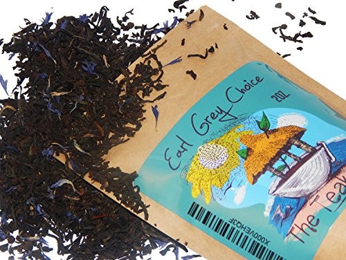 Organic Earl Grey Choice Loose Leaf Tea: 3-Time Award Winning Loose Leaf Black Tea – Hand-Blended, High-Grown Organic Black Tea – An Invigorating Tea for All Occasions (2 oz)