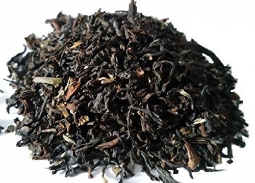 Darjeeling Loose Leaf Tea- Organic Fair Trade and Healthy 2nd Flush Black Tea From Singbulli Estate in Himalayas- Rich in Antioxidants and Minerals- A Great Kombucha or Sun Tea- 3.53oz- Makes 50 Cups